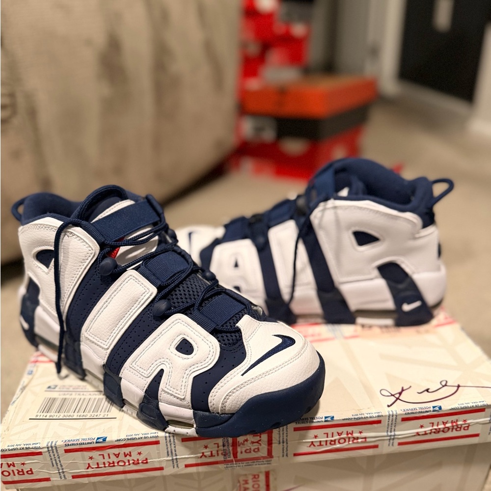 Nike Air More Uptempo TD 'Olympic' sneakers size 10